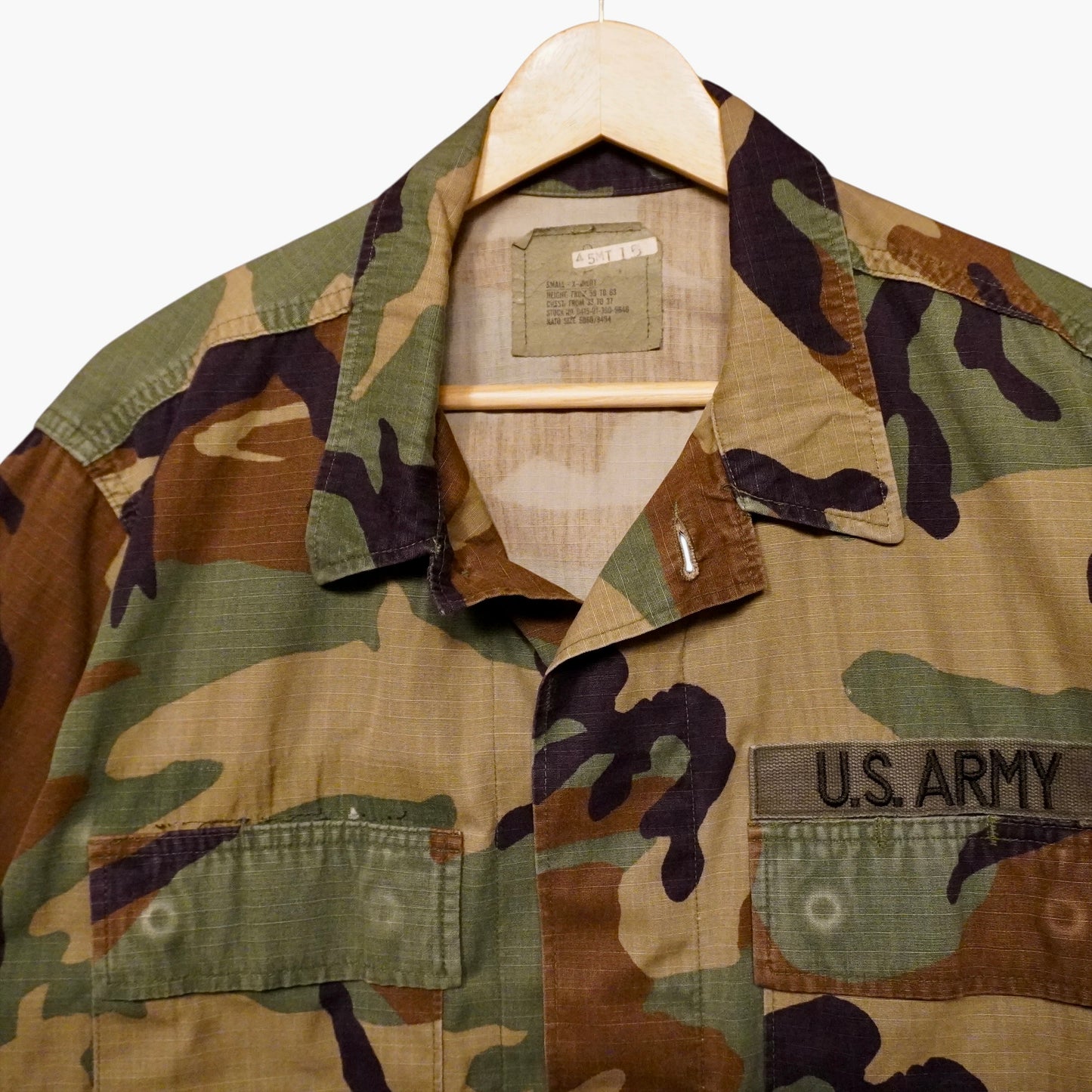 Vintage Army Button Up (S)