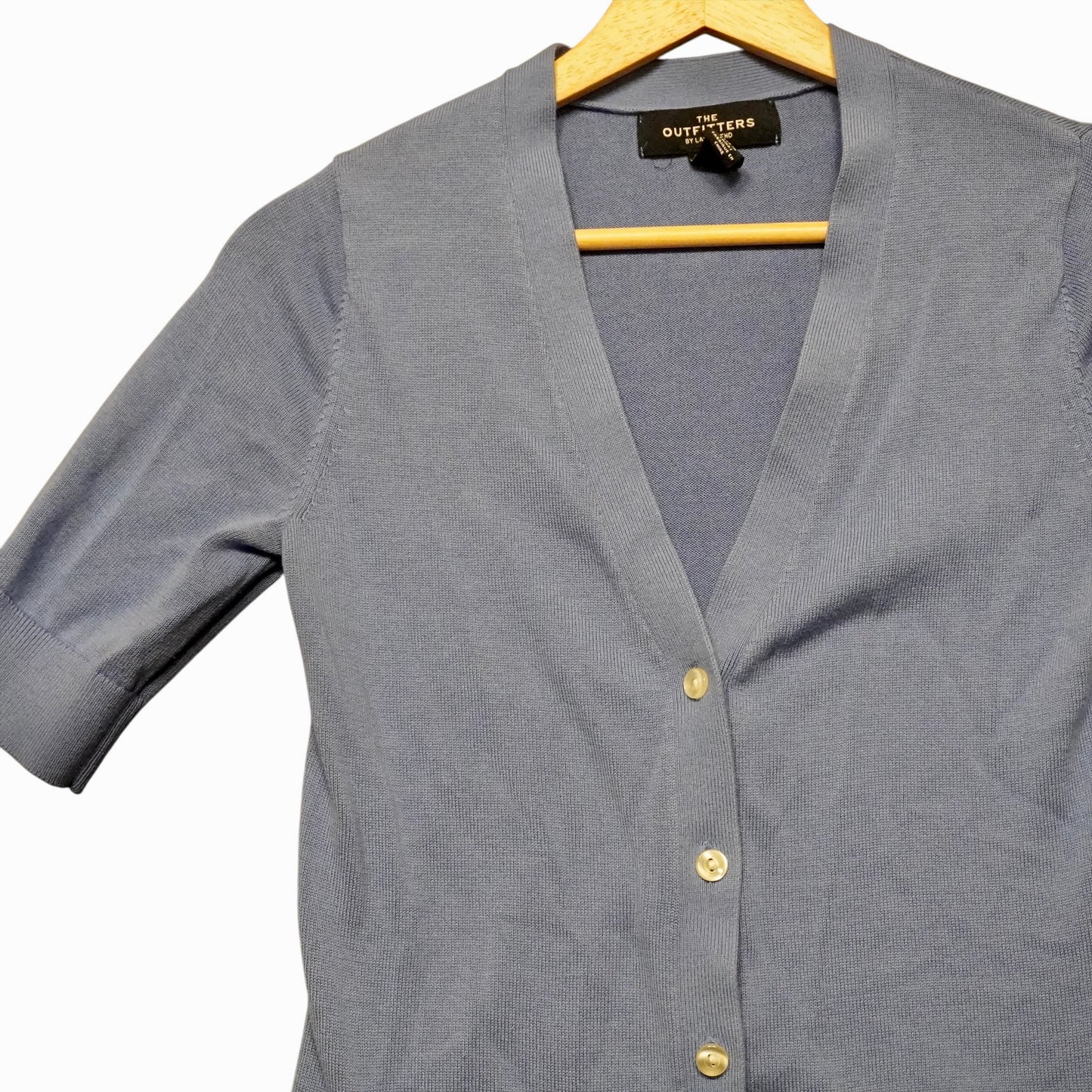 Blue Button Up Cardigan (XS)