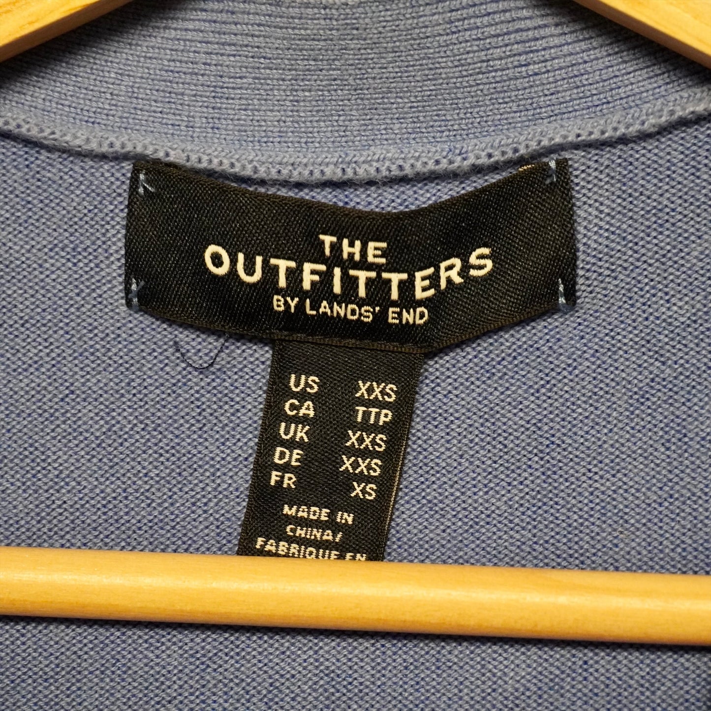 Blue Button Up Cardigan (XS)
