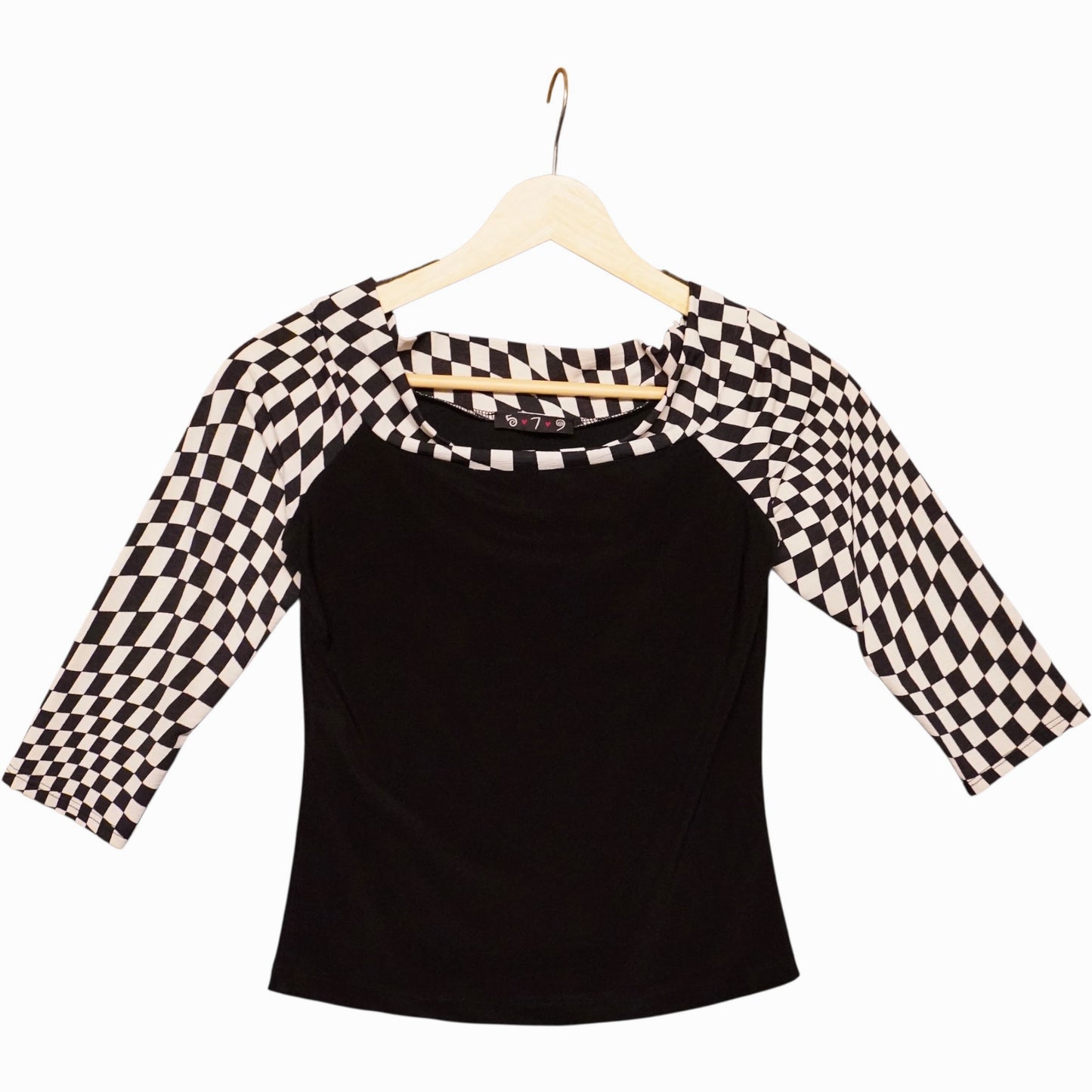 Y2K 579 Checker Top (S)