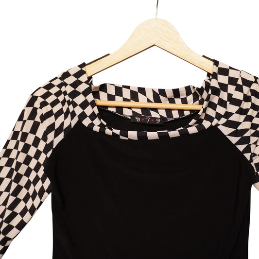 Y2K 579 Checker Top (S)