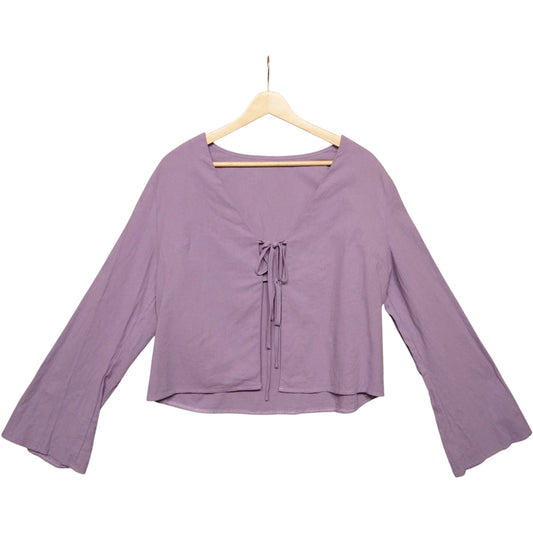 Purple Flare Top (L)