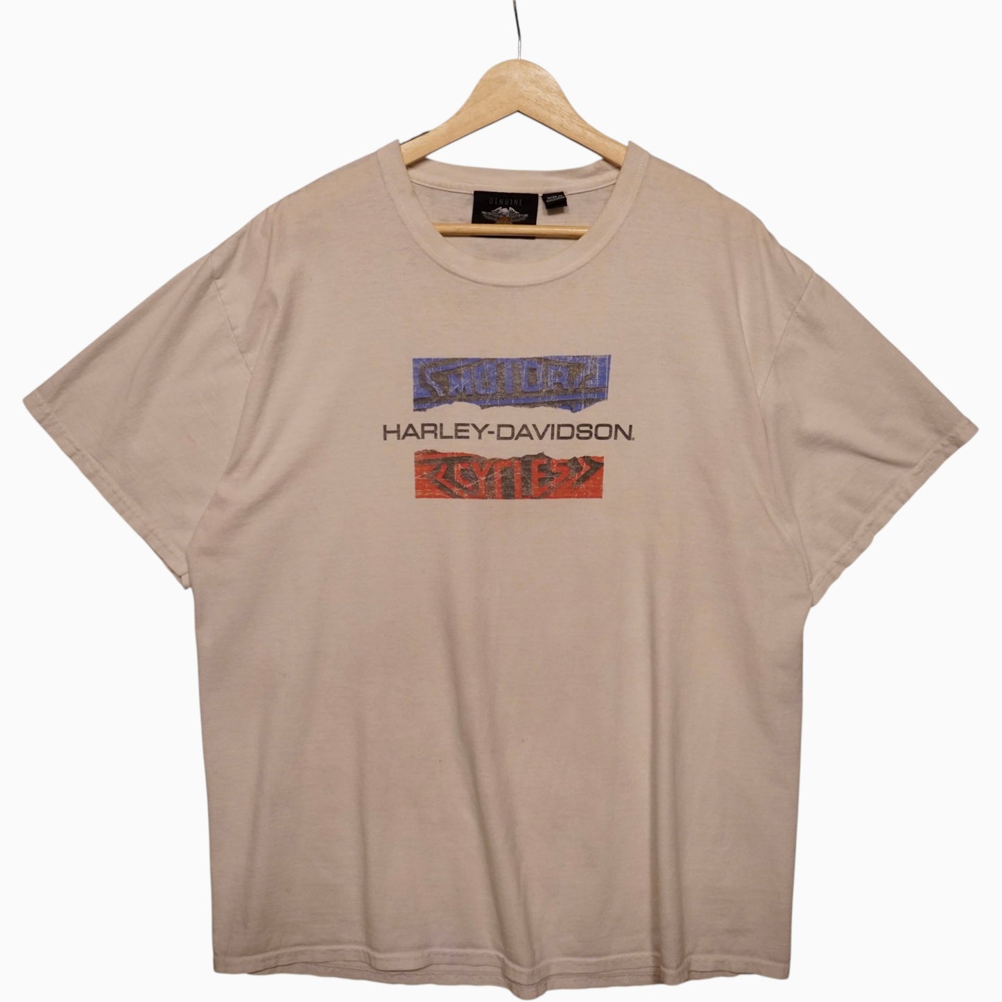 Harley Red White Blue Tee (L)