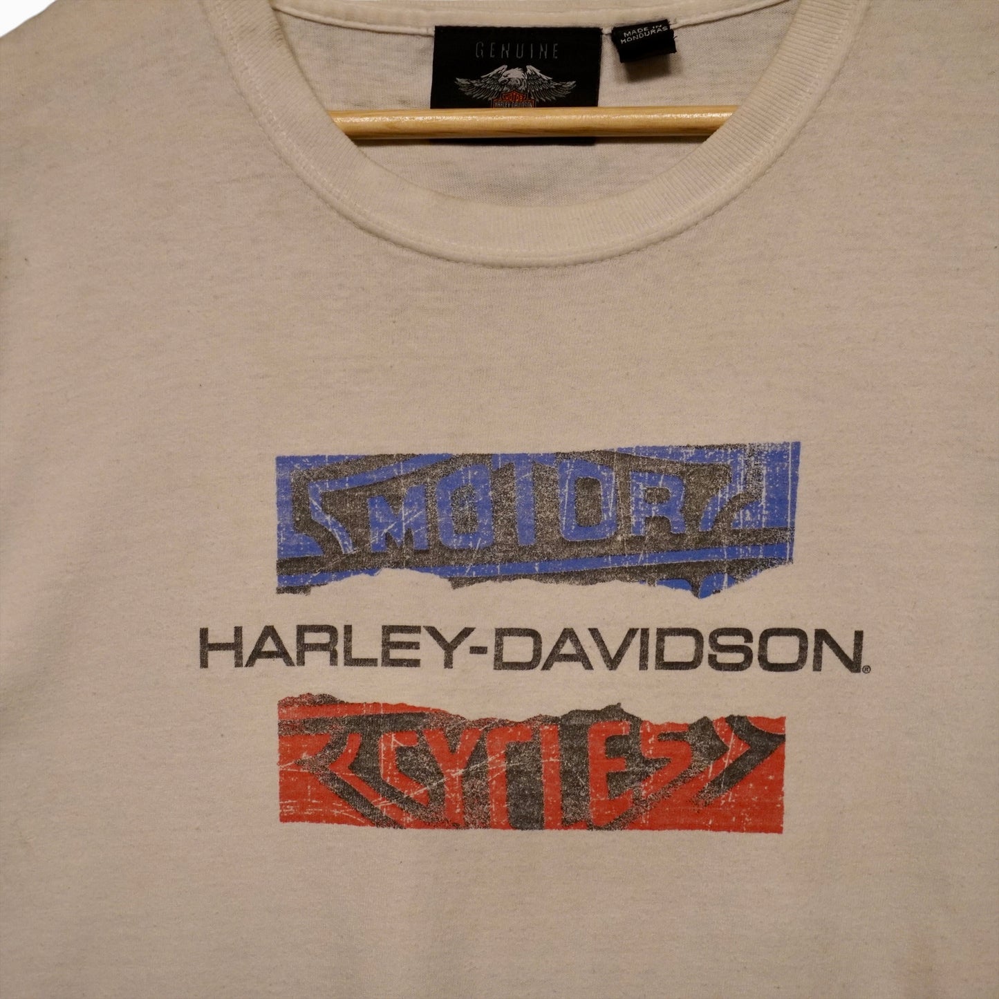 Harley Red White Blue Tee (L)