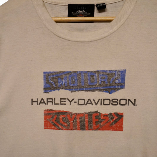 Harley Red White Blue Tee (L)