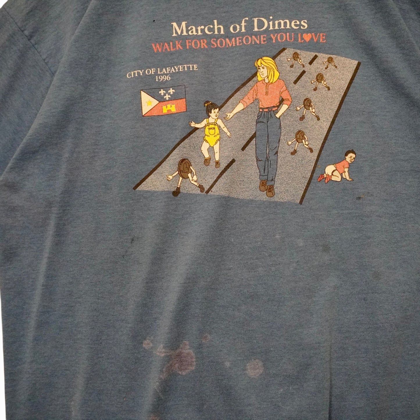 Vintage Lafayette March of Dimes Tee (XL)