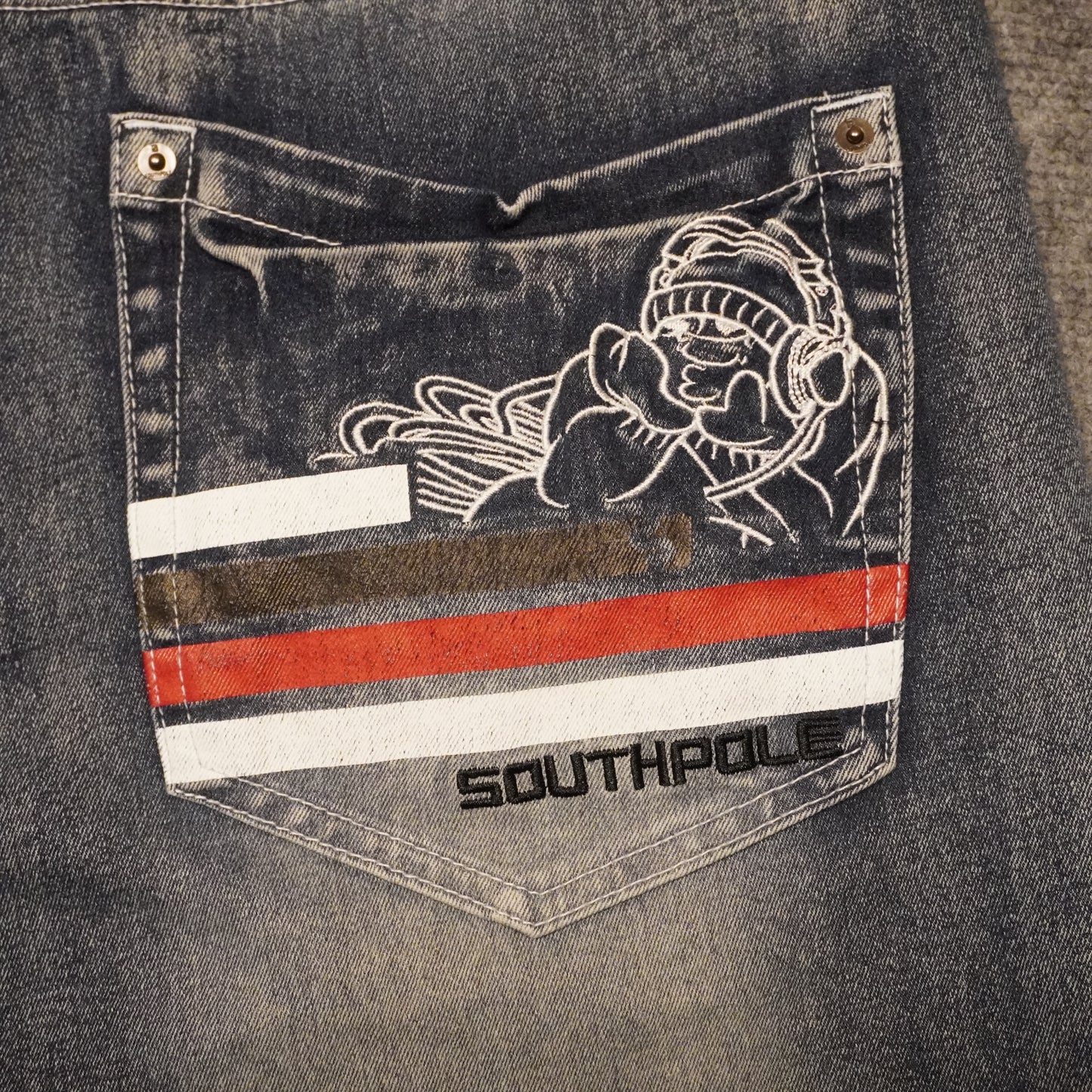 South Pole Stripe Shorts (36)