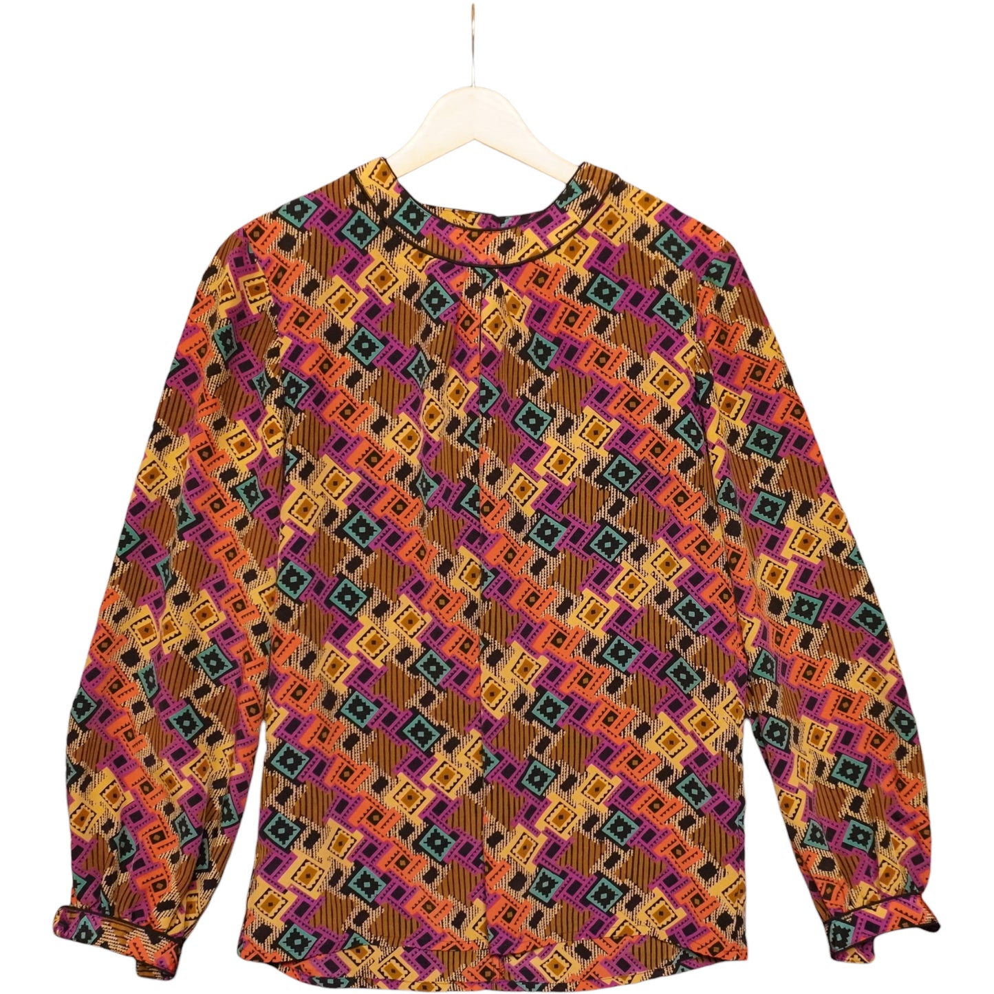 Funky Print Blouse (M)
