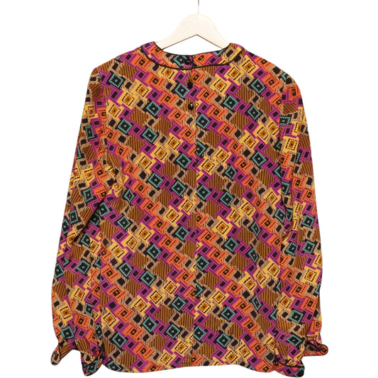 Funky Print Blouse (M)