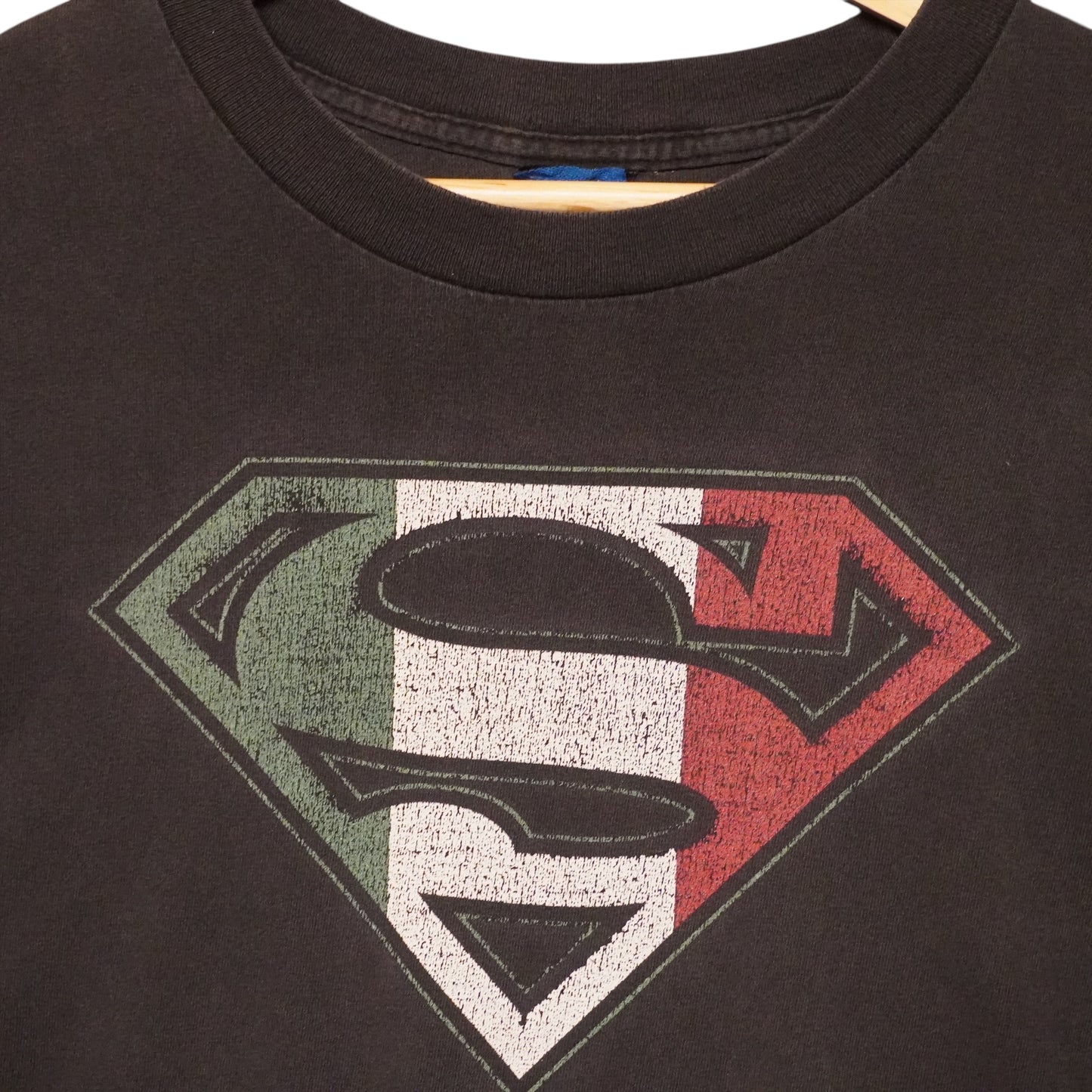 Tri-Color Superman Flip Tee (XL)