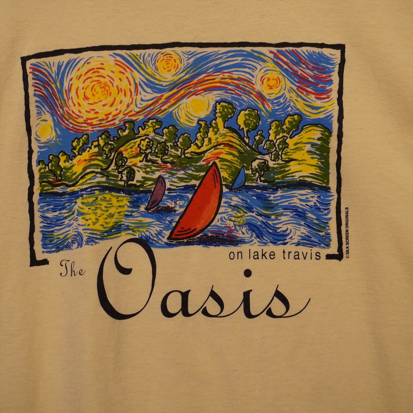Vintage Lake Travis Tee (XL)