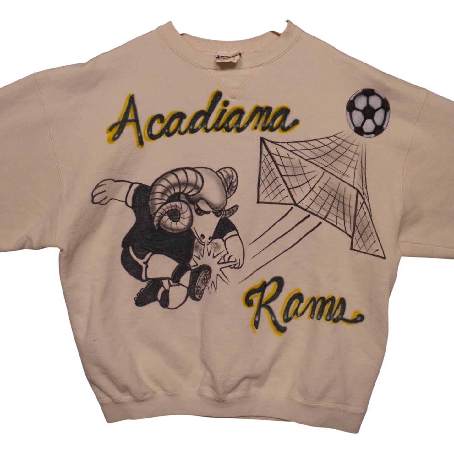 Vintage Rams Airbrush Crew (L)