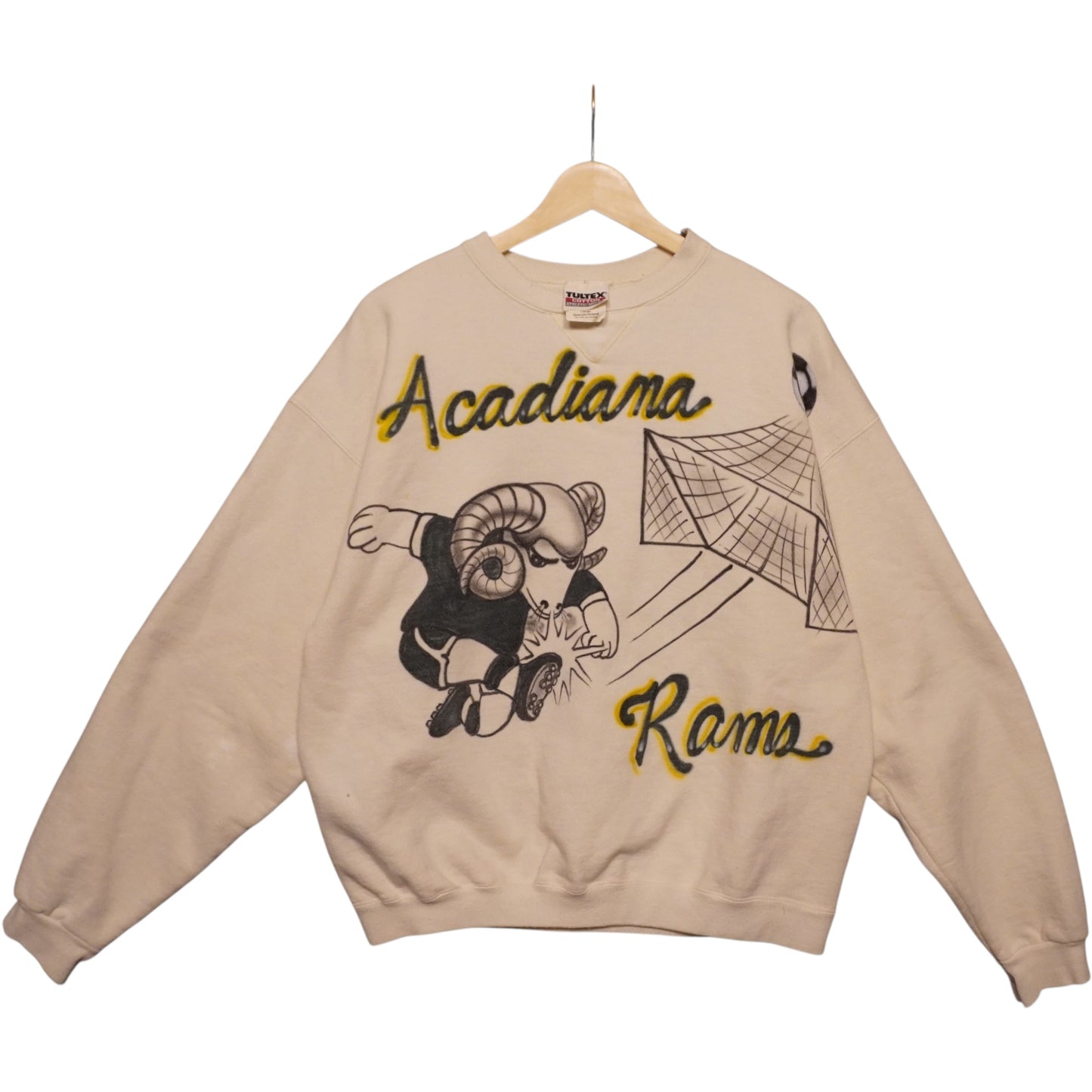 Vintage Rams Airbrush Crew (L)