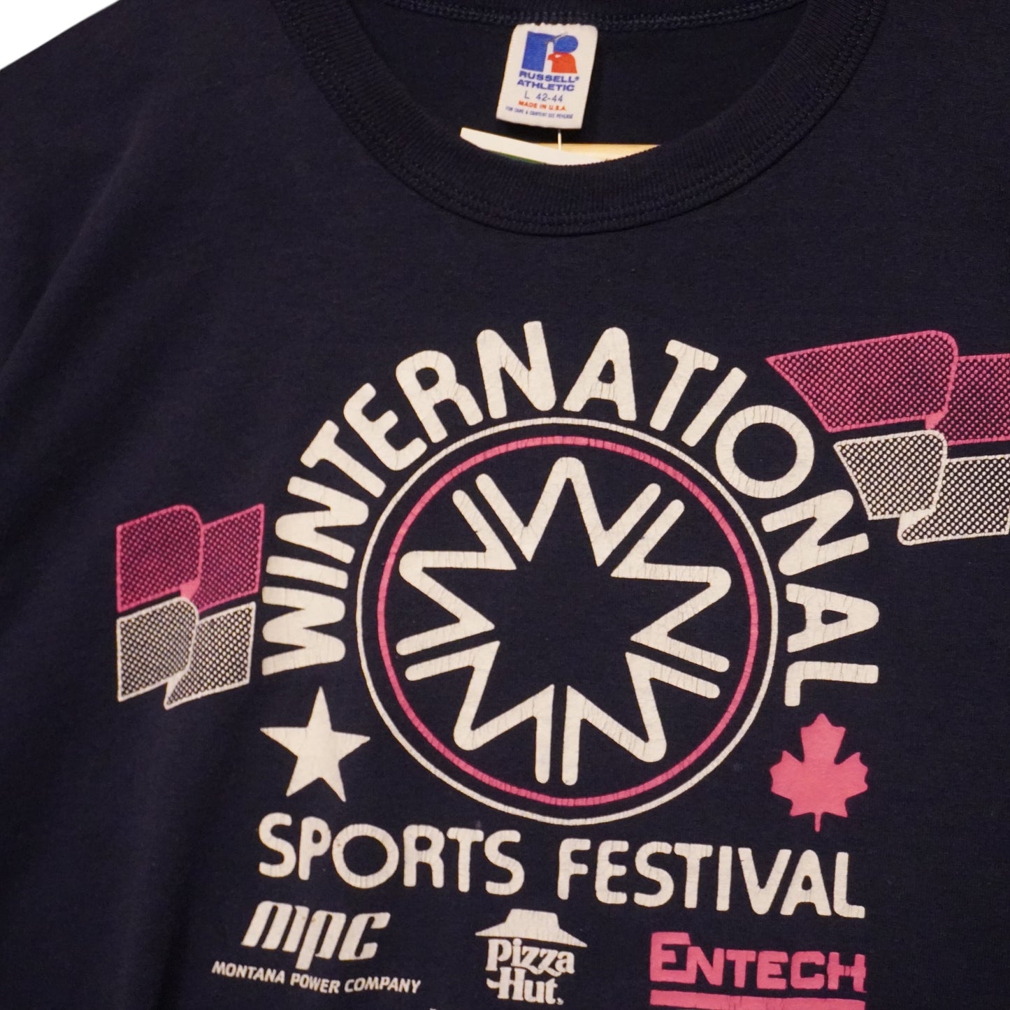 80s Internation Sports Tee (L)