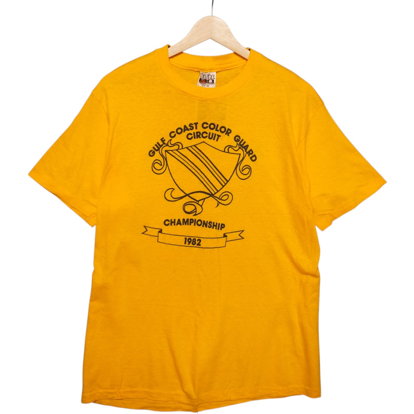 1983 Yellow Color Guard Tee (L)