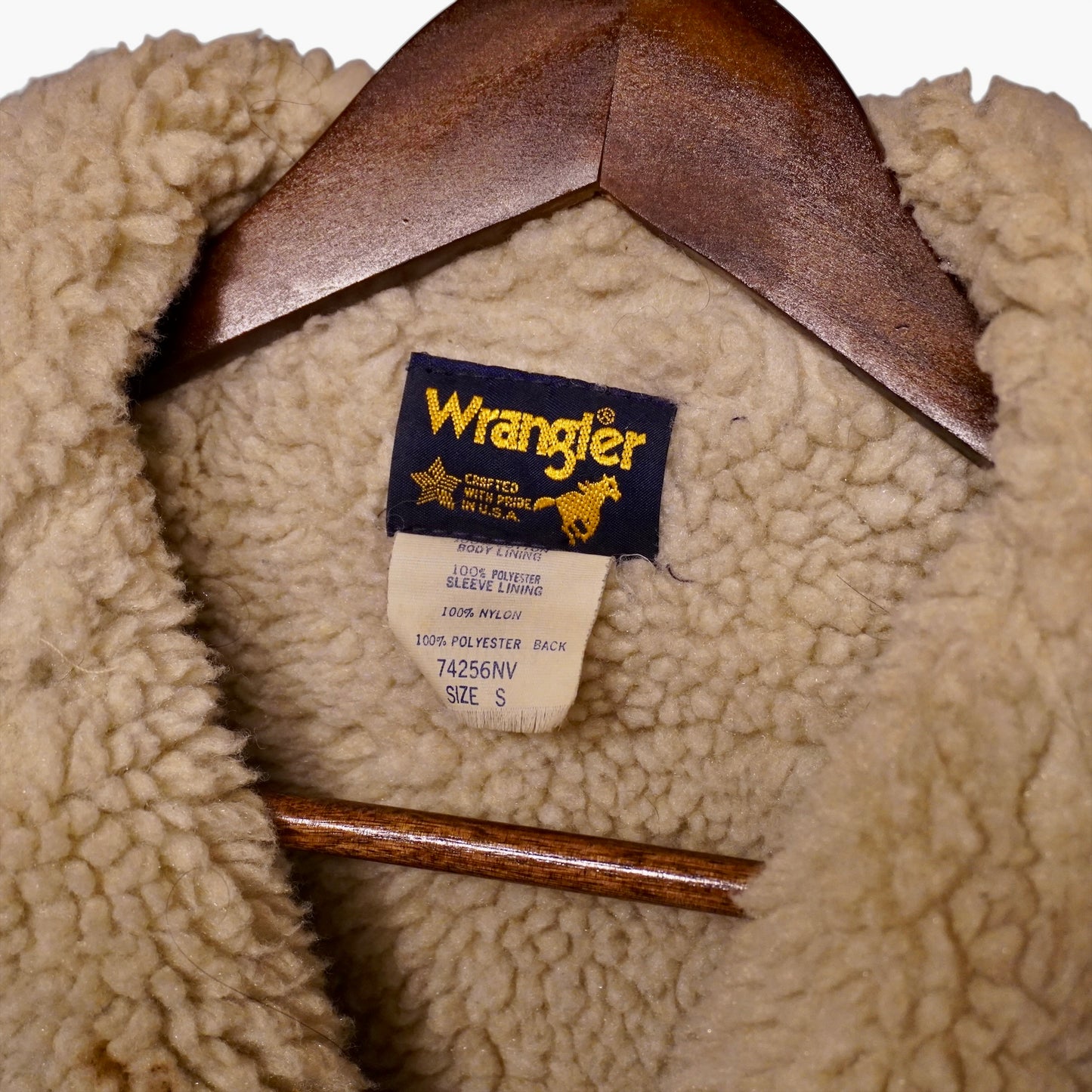 Vintage Wrangler Sherpa Coat (S)
