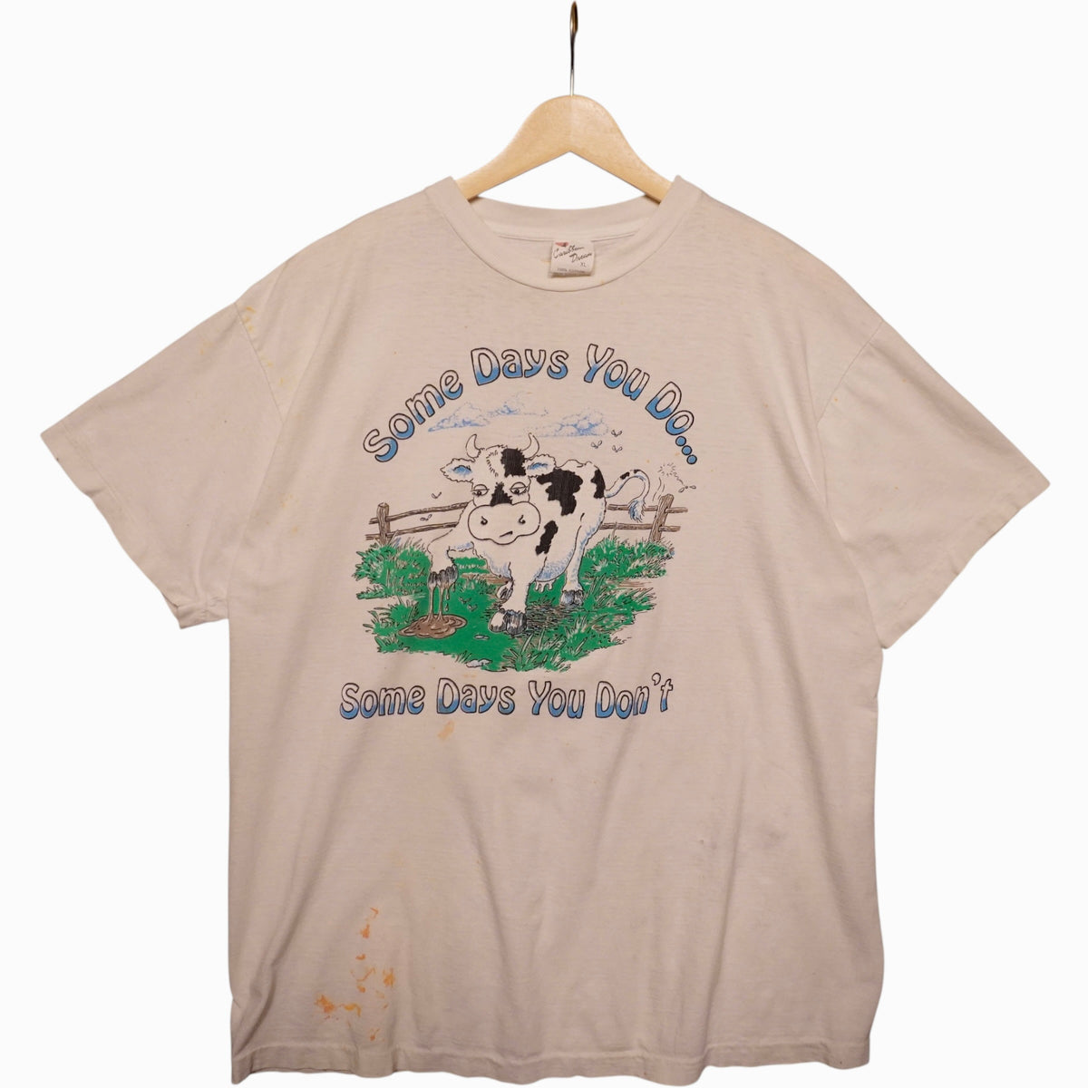 Vintage Cow Tee (L)