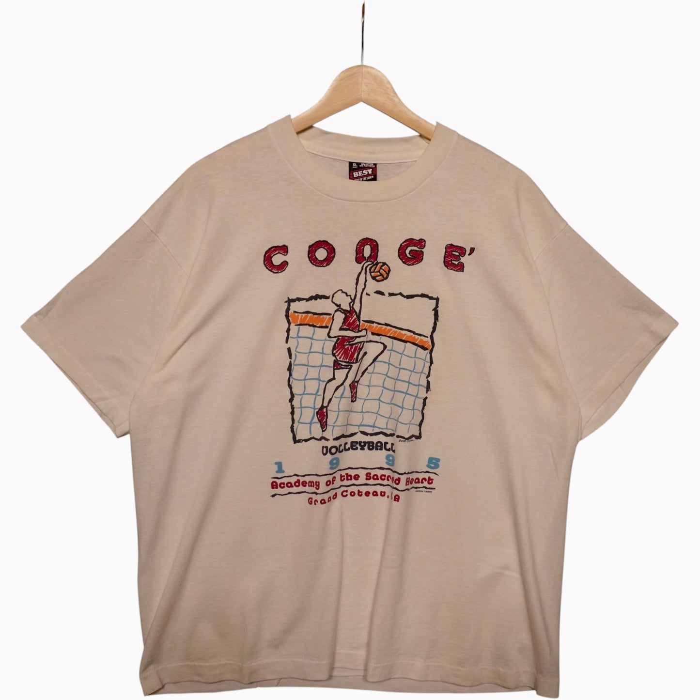 90s Cooge Volleyball Tee (XL)