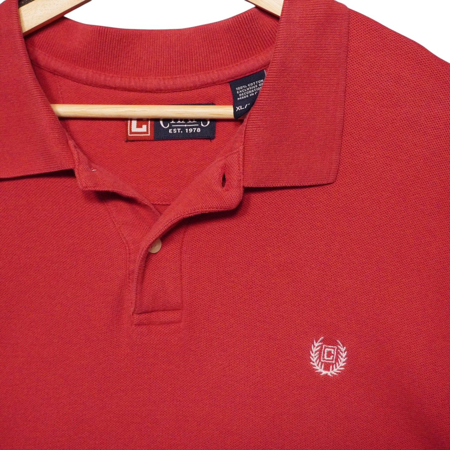 Boxy Chaps Polo Red (XL)
