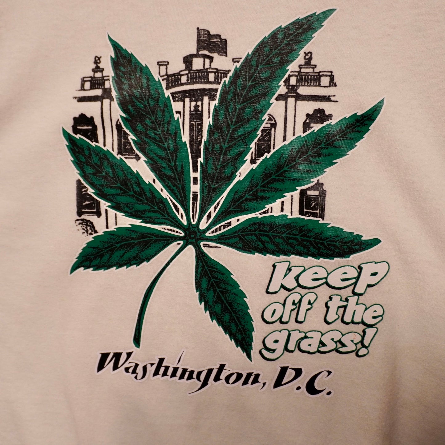 Washington DC Weed Tee (L)
