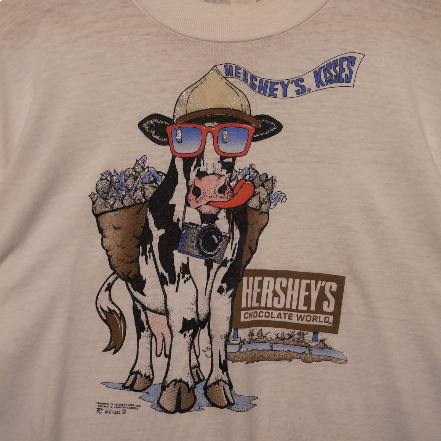 80s Hersheys Cow Tee (L/XL)
