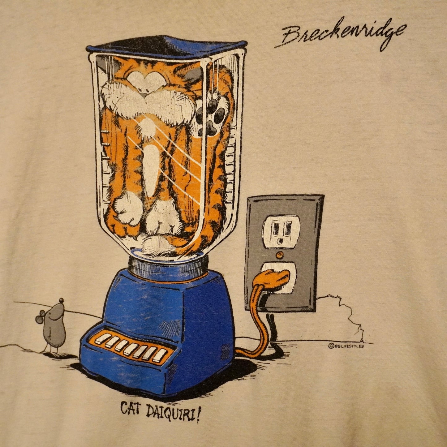 1986 Cat Daiquiri Tee (L/XL)