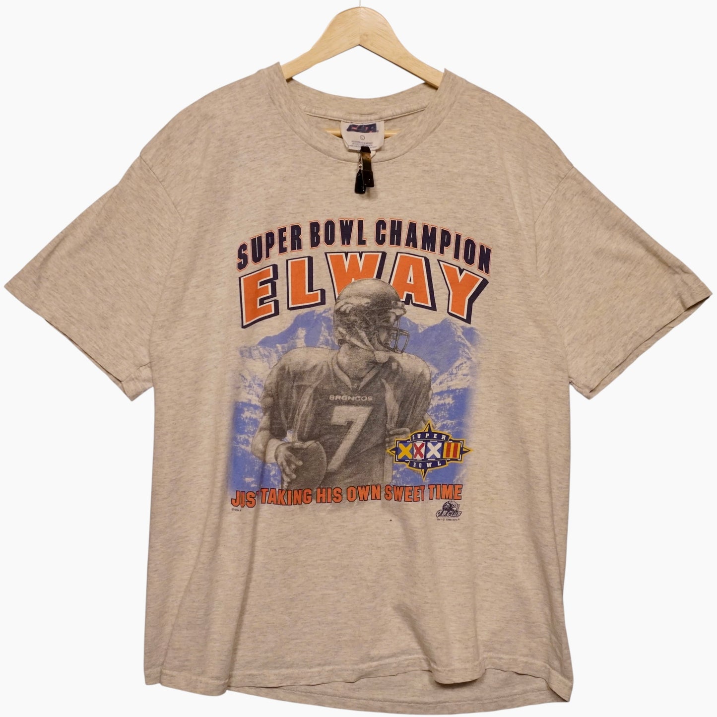 1998 John Elway Super Bowl Tee (L)
