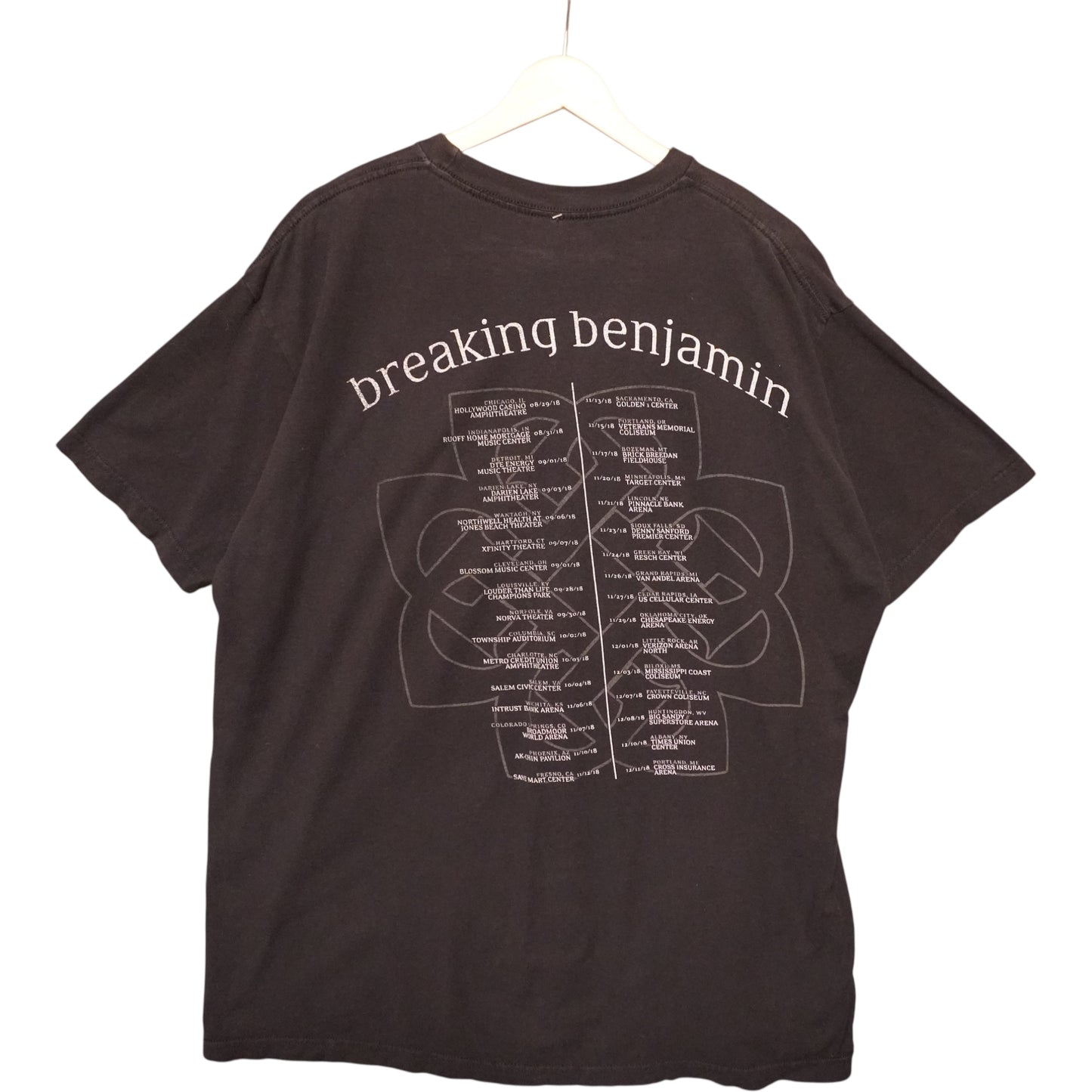 2018 Breaking Benjamin Tour Tee (L)