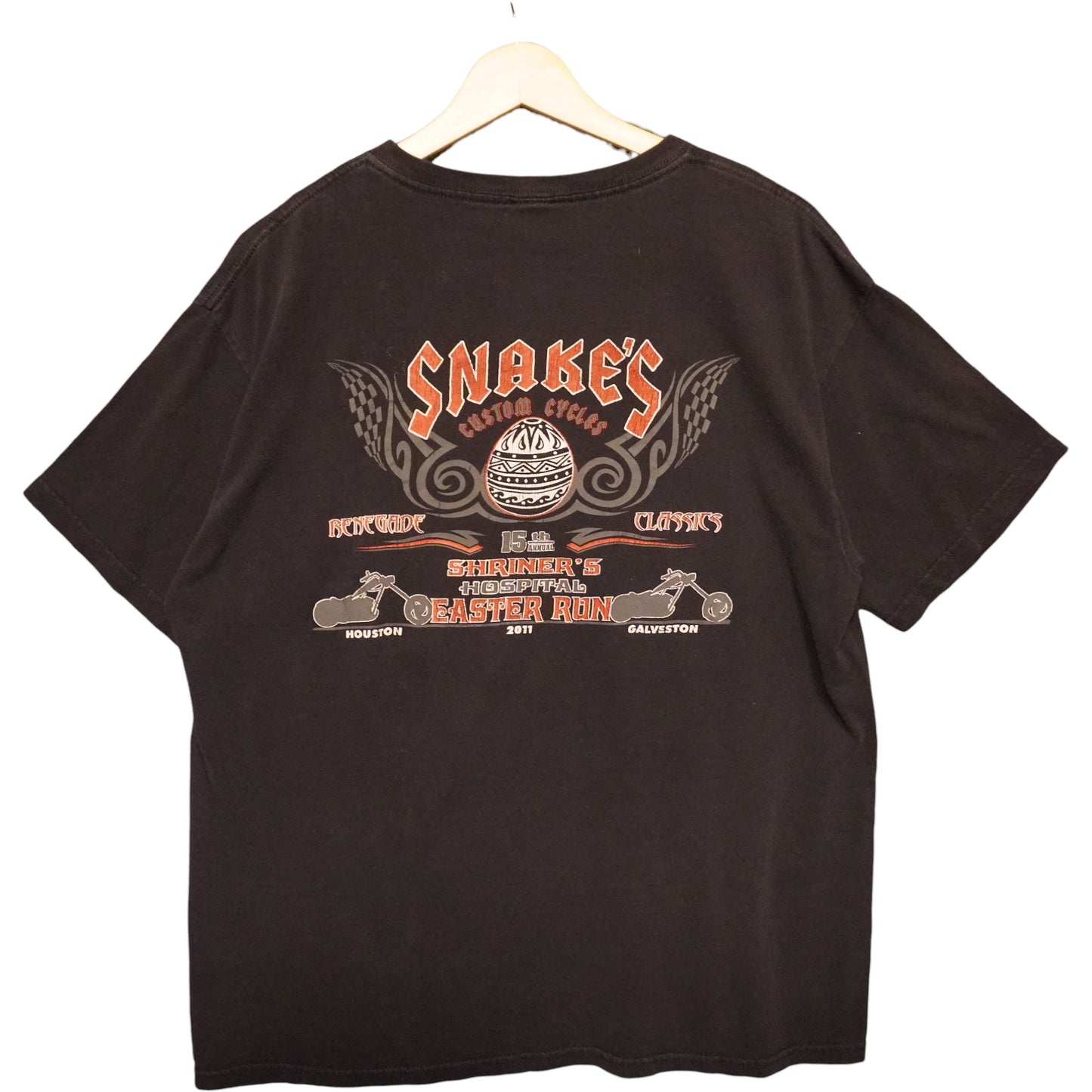 Snake's Custom Cycles Tee (L)