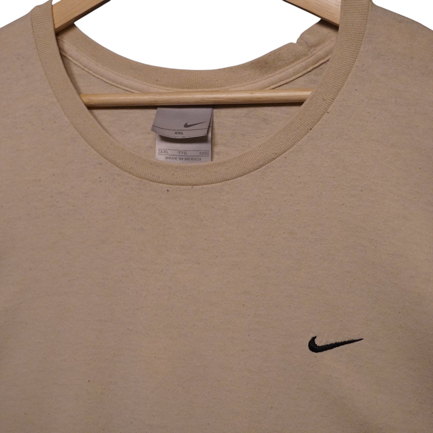 Vintage Nike Essential Tan Tee (XXL)