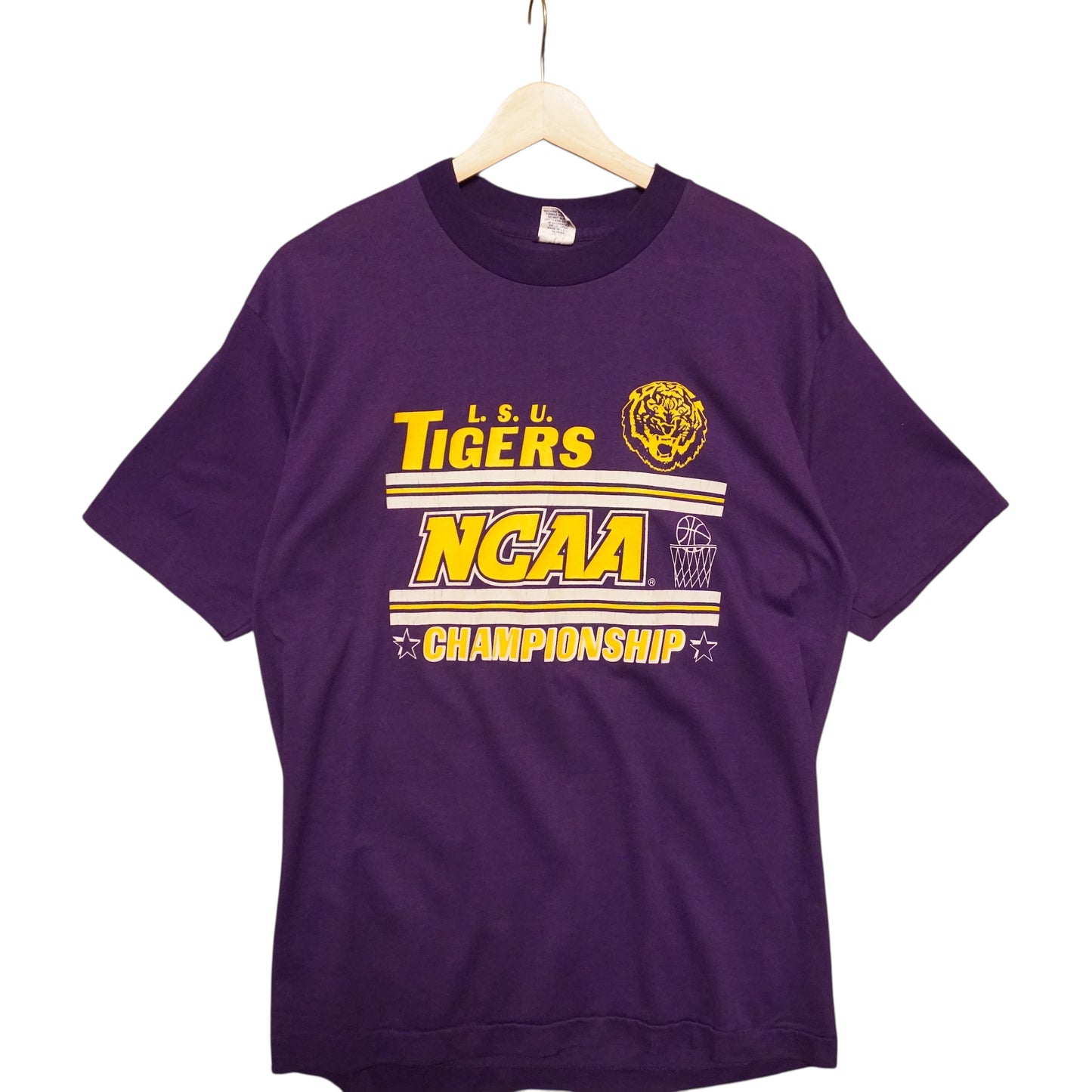 80s LSU NCAA Tee (L/XL)
