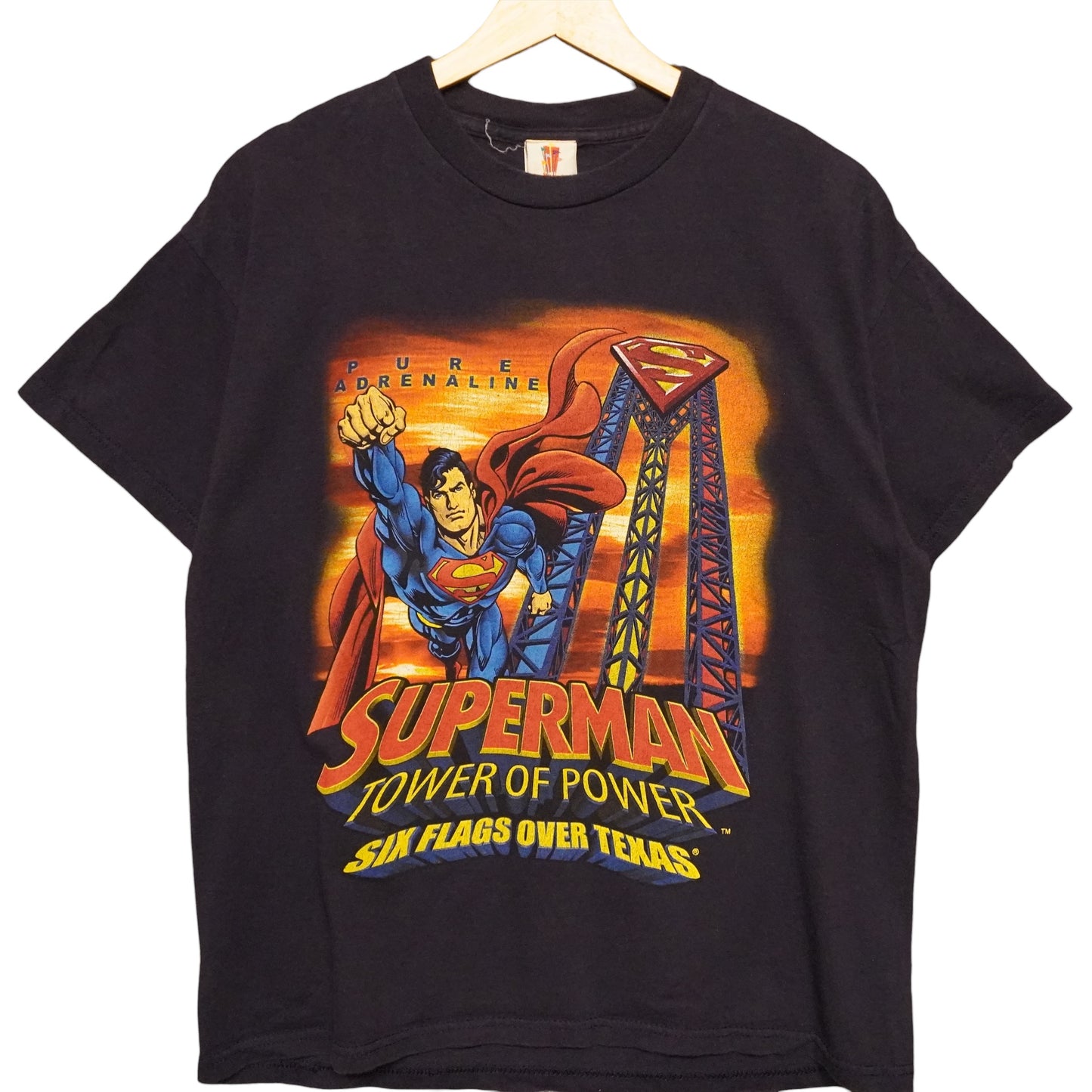 Superman Six Flags Tee (S)