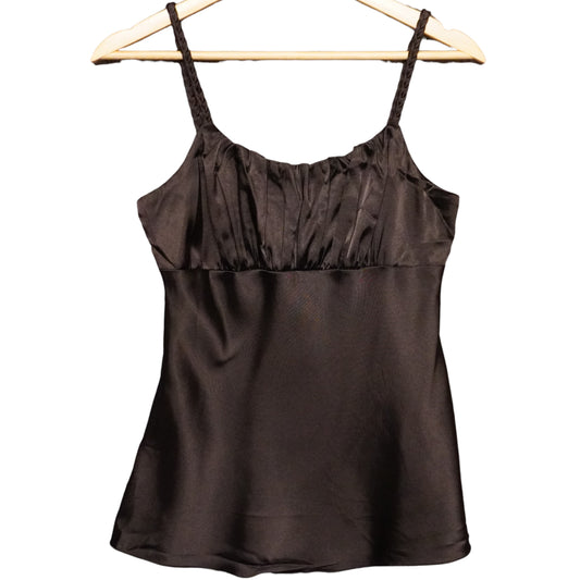 Made in USA Black Slip Top (M)