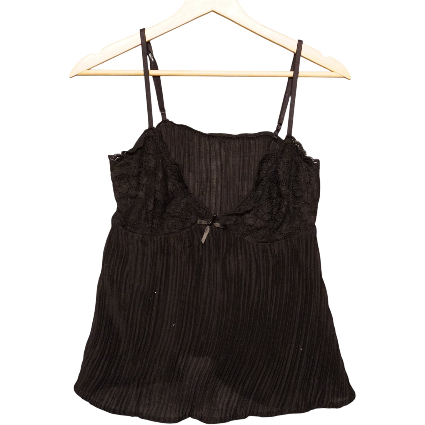 Black Bow Lingerie Top (M)