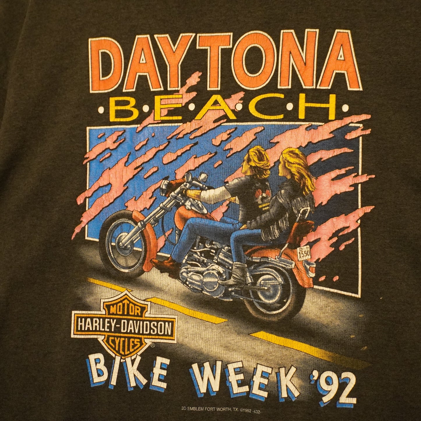 1992 3D Emblem Harley (2XL)