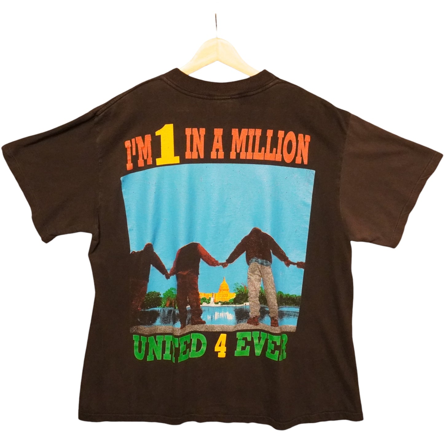 90s Million Man March Rap Tee (XL)