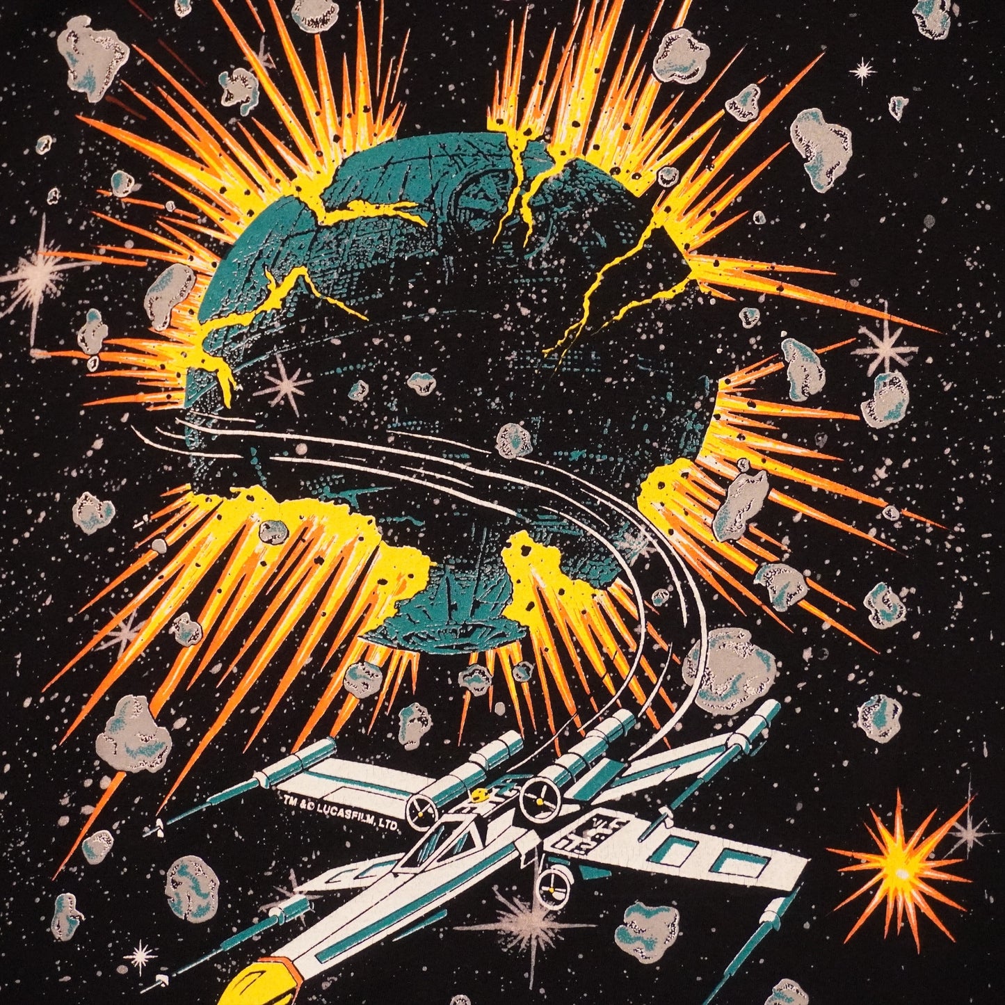 Vintage 90s Star Wars Death Star Tee (XL)