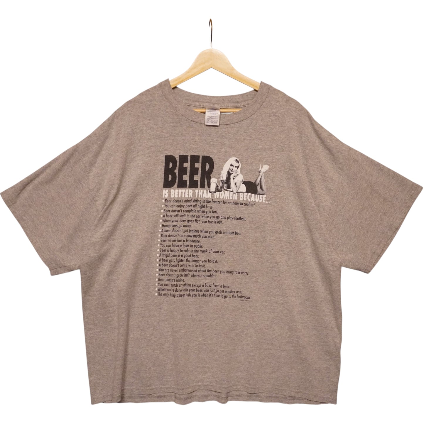 VTG Beer Women Tee (XXL)
