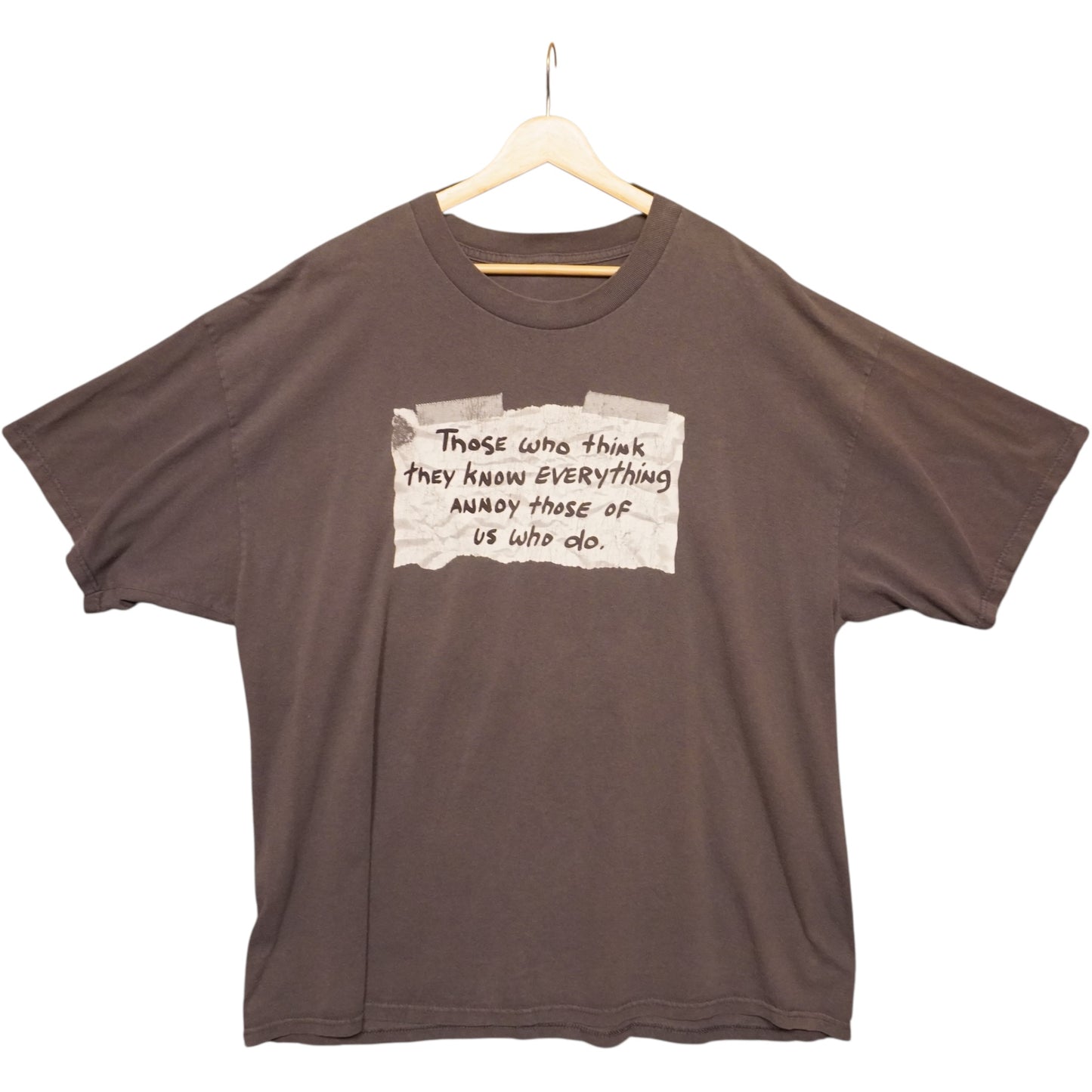 VTG Annoying Script Tee (XL)