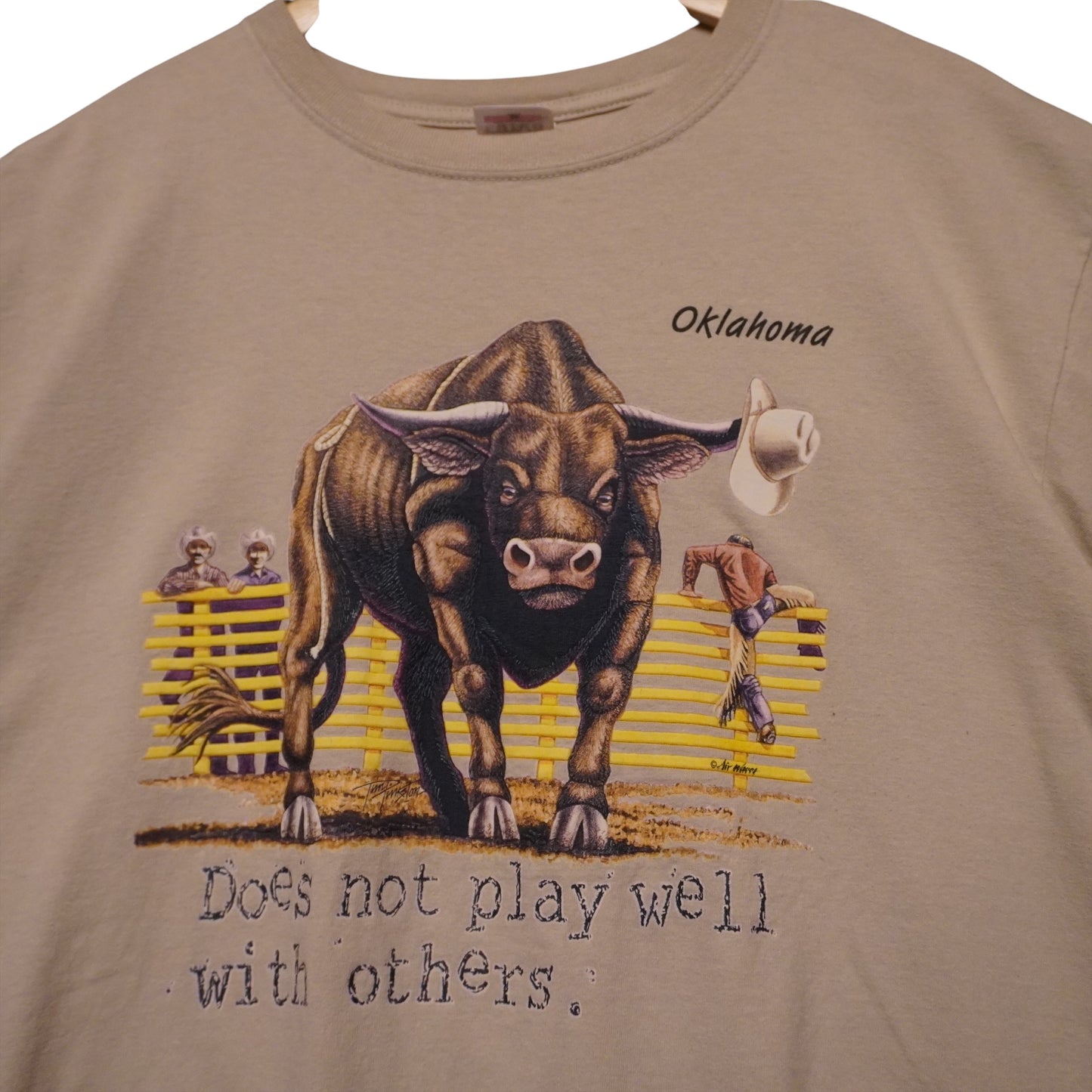 VTG Oklahoma Bull Tee (L)
