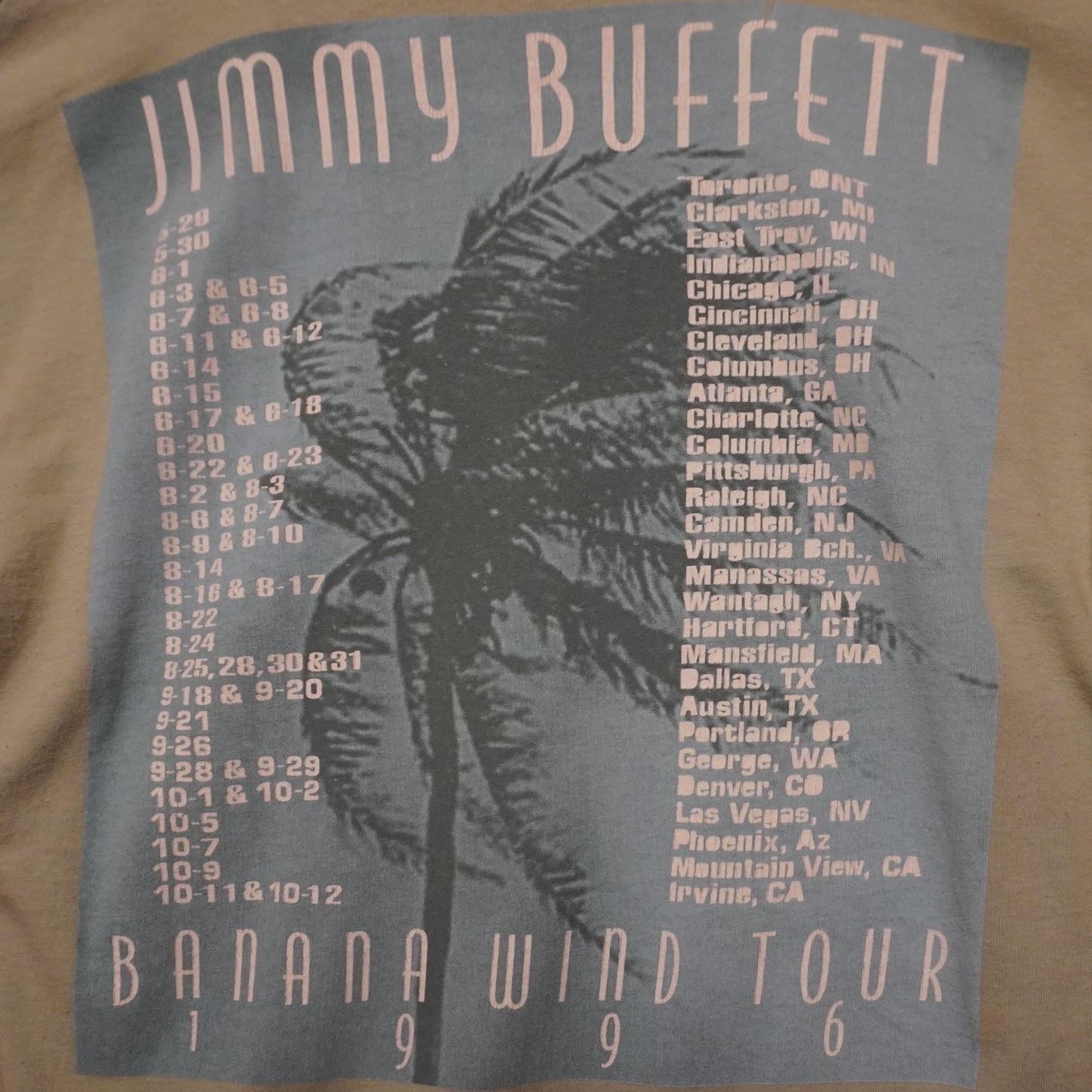 1996 Jimmy Buffett Tour Tee (L)
