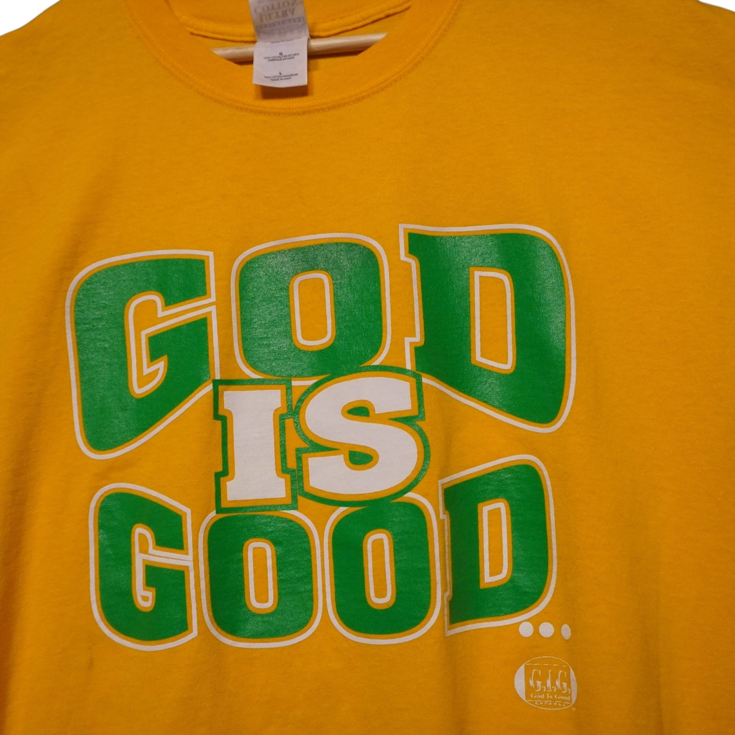 Vintage God Is Good Tee (L)