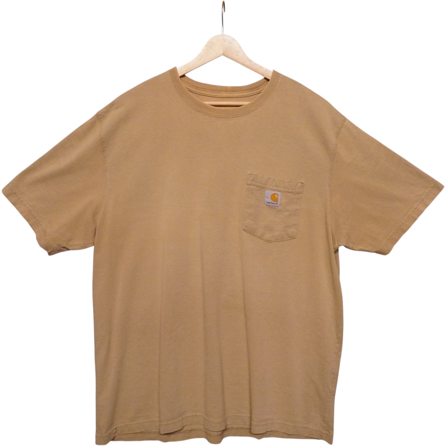 Washed Carhartt Pocket Tee (XL)