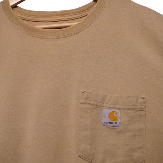 Washed Carhartt Pocket Tee (XL)