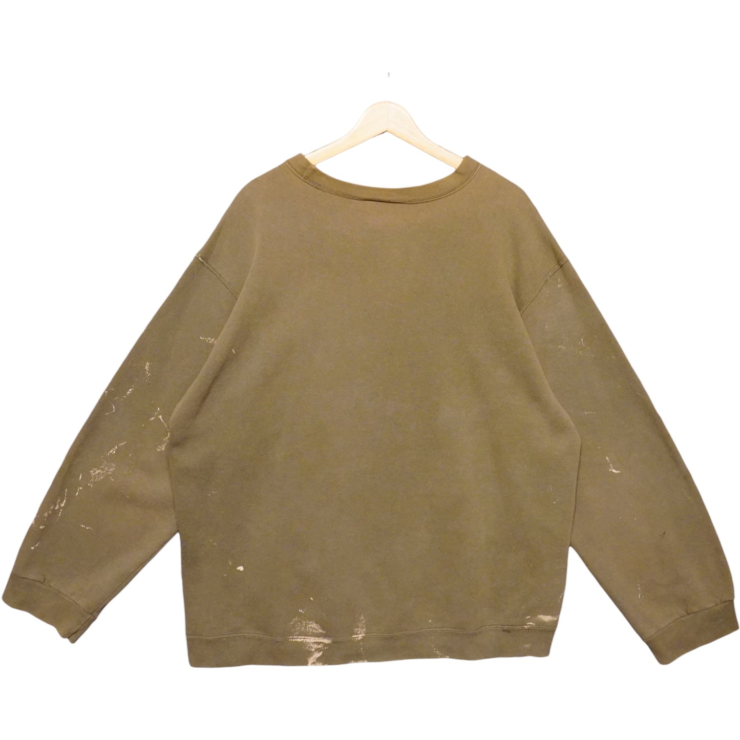 Distressed 90s Forest Green Nike Crewneck (L)