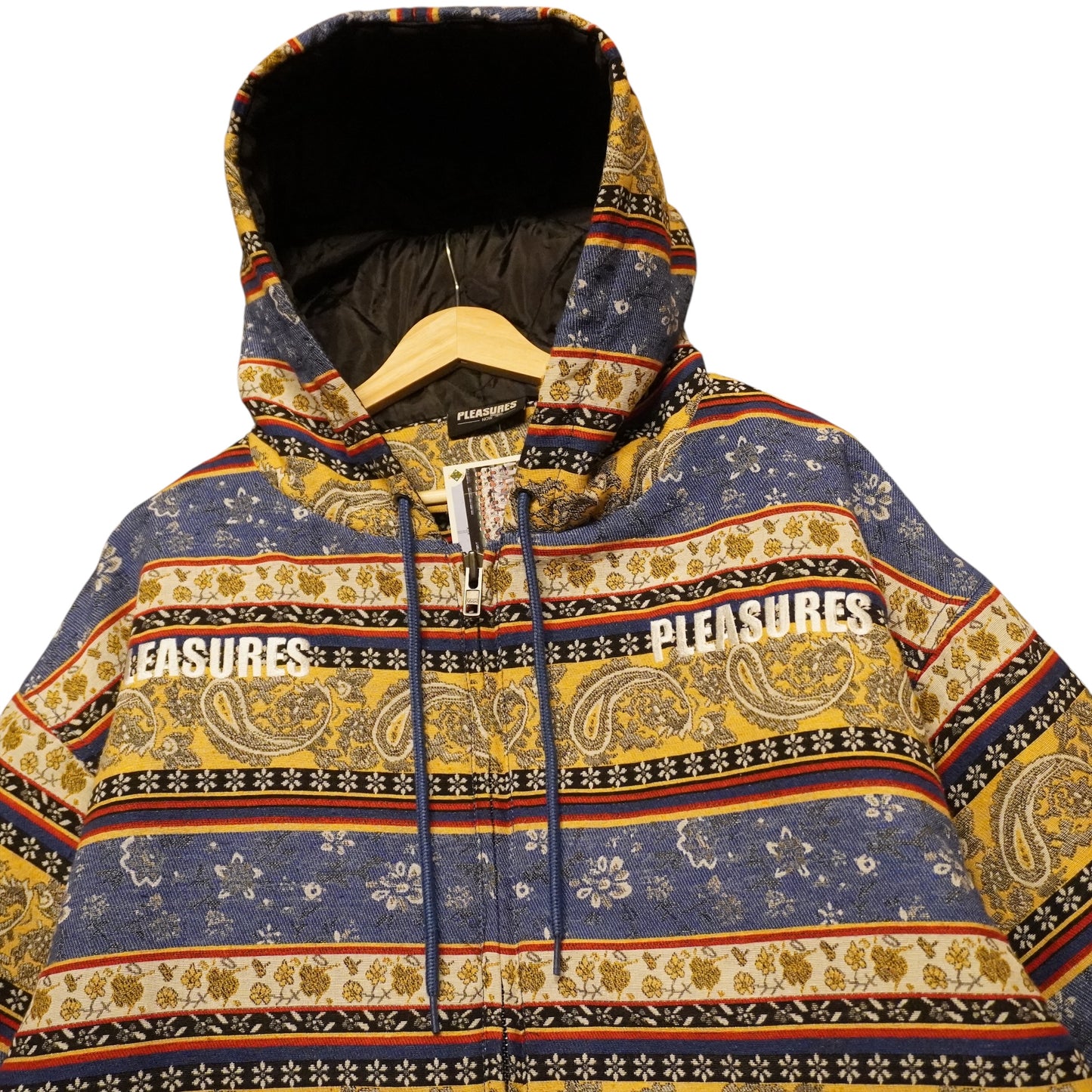 Pleasures Heavy Paisley Hoodie (L)
