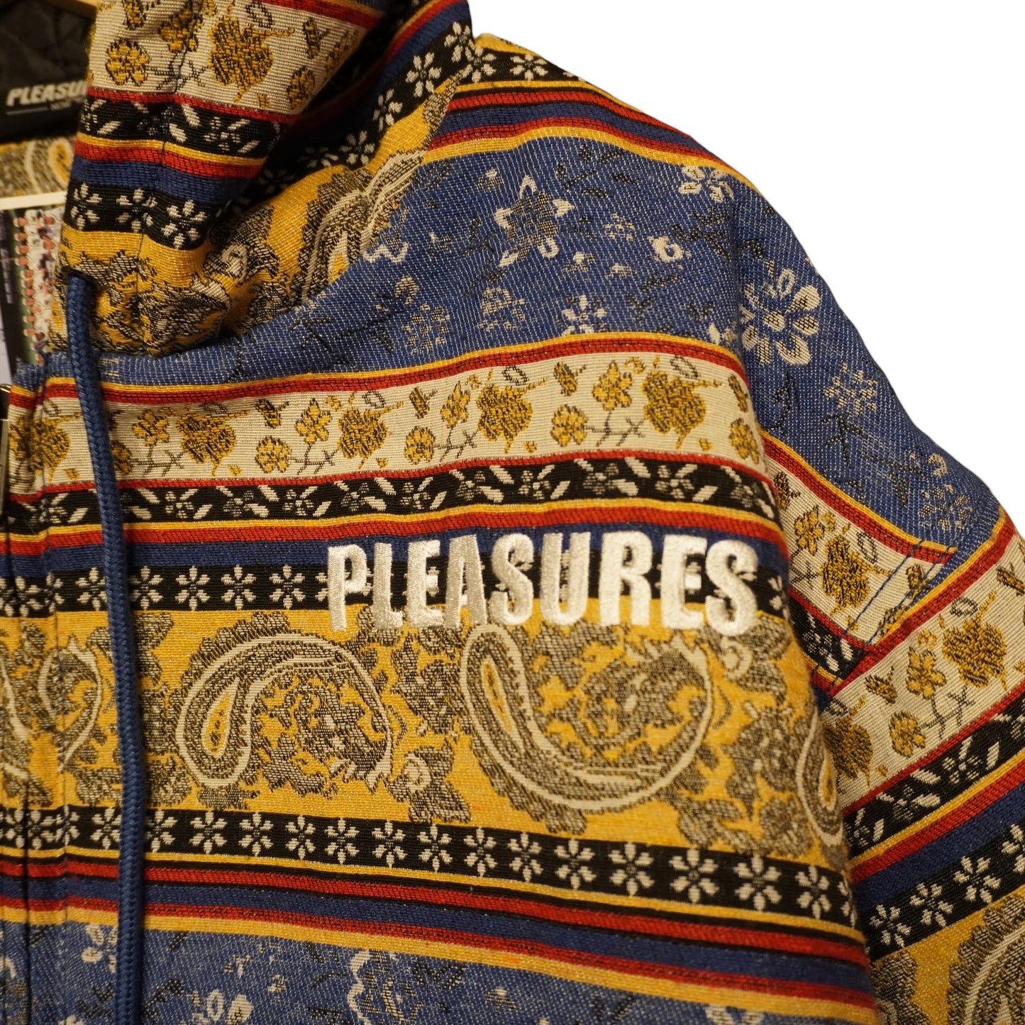 Pleasures Heavy Paisley Hoodie (L)
