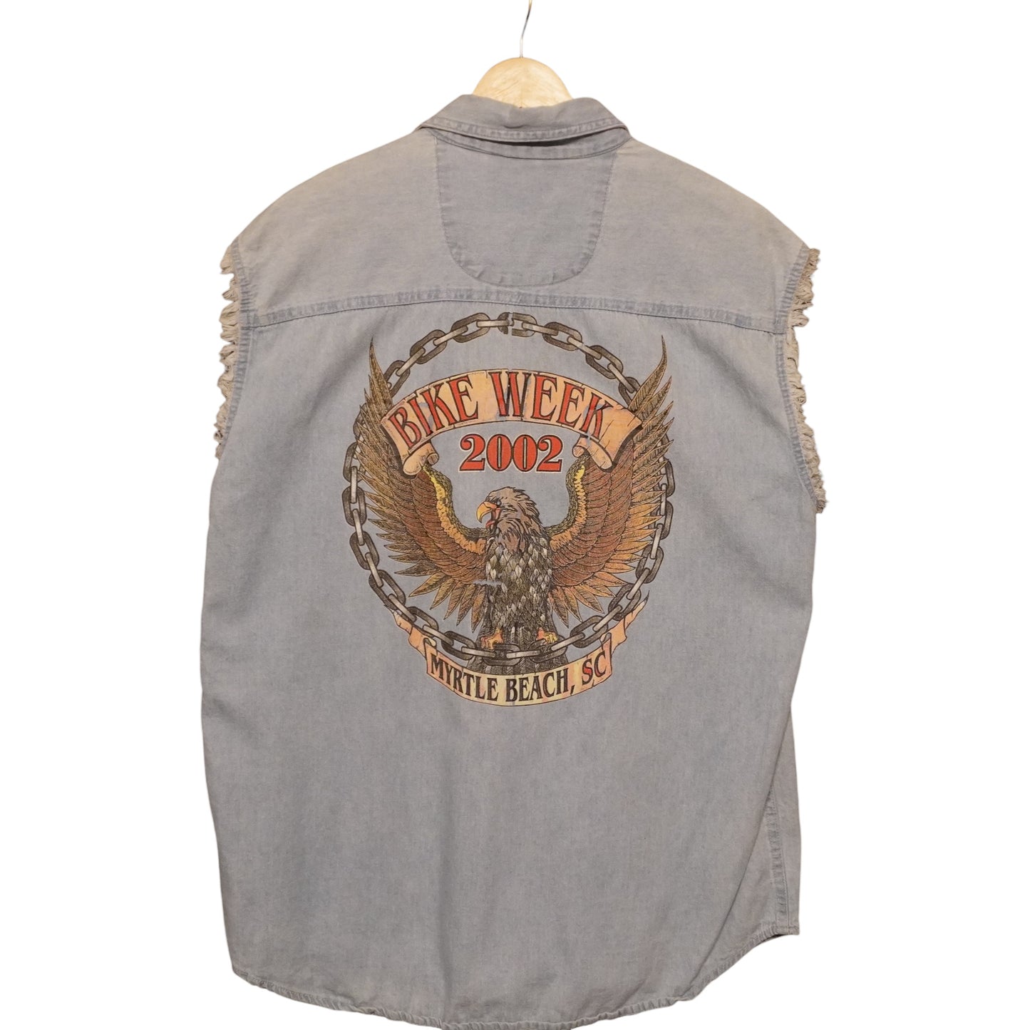 2002 Bike Week Denim Vest (M)