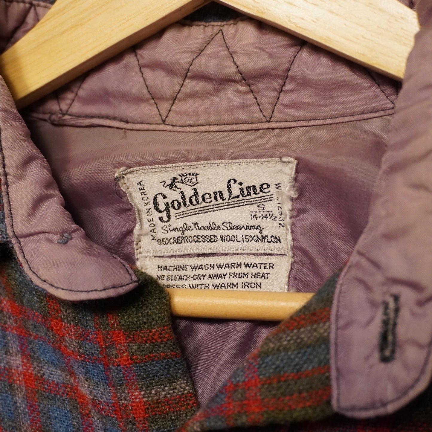 VTG Golden Line Flannel (S)