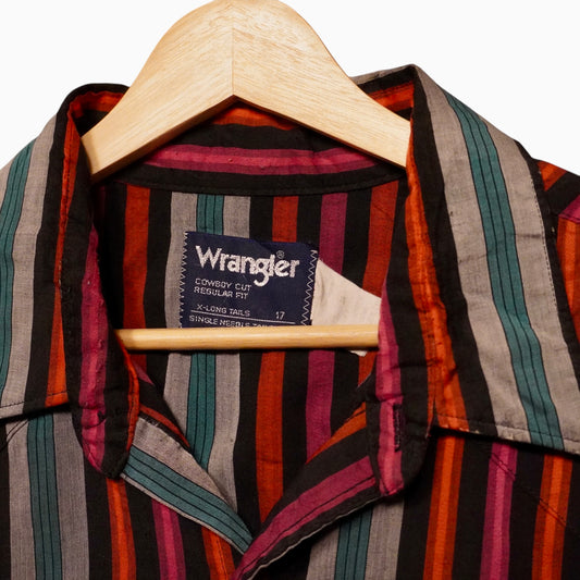 Wrangler Pearlsnap Multicolor (L)